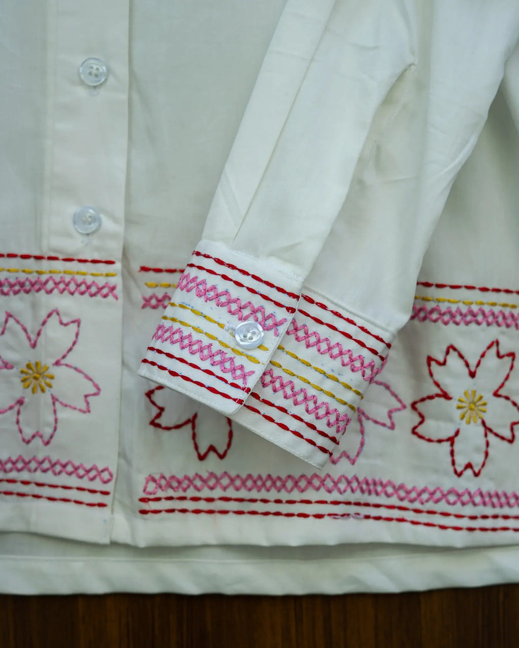 White Bloom Shirt