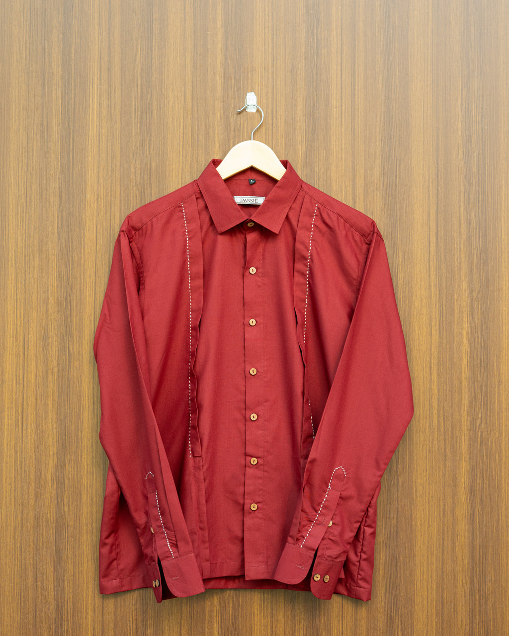 Red Structure Shirt
