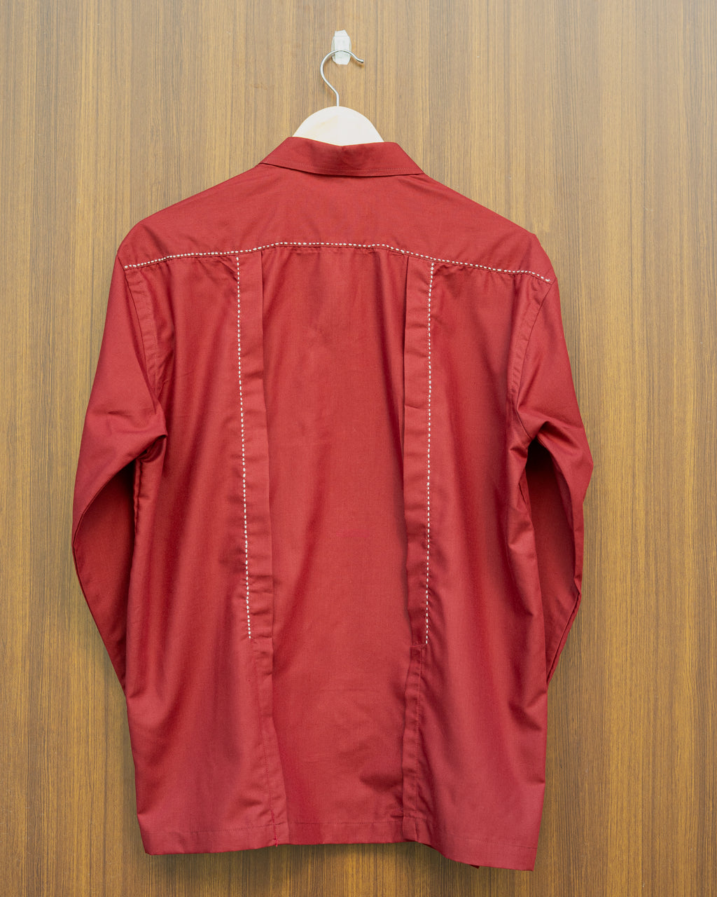 Red Structure Shirt