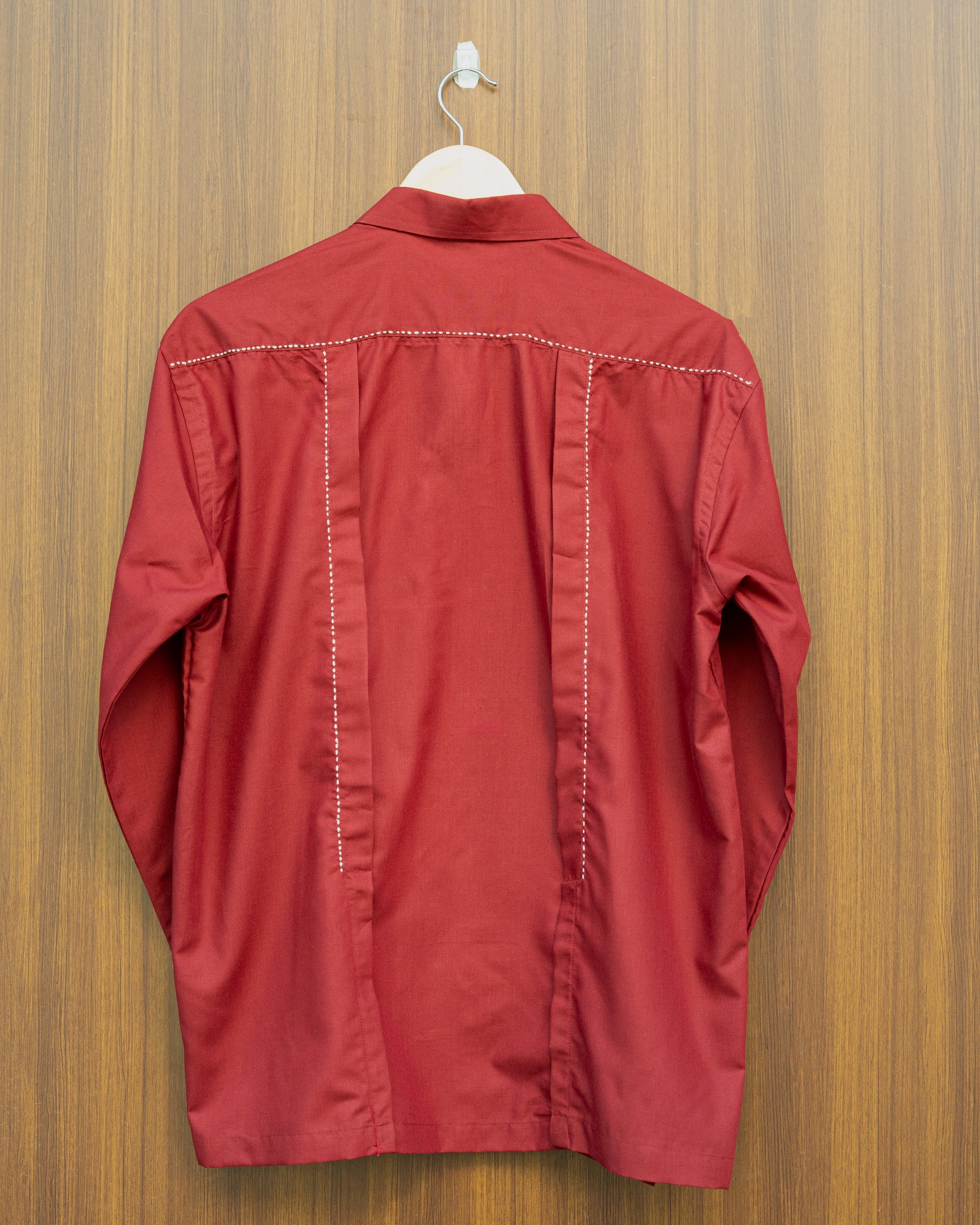 Red Structure Shirt