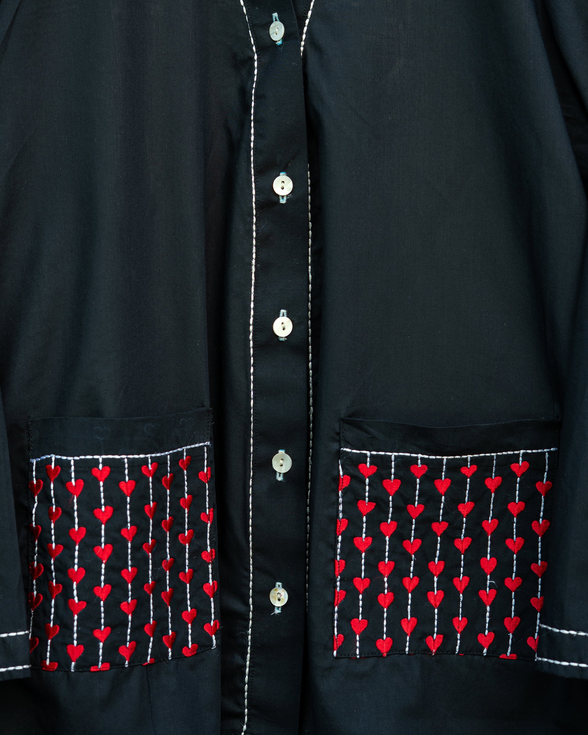 Red Heart Pocket Shirt