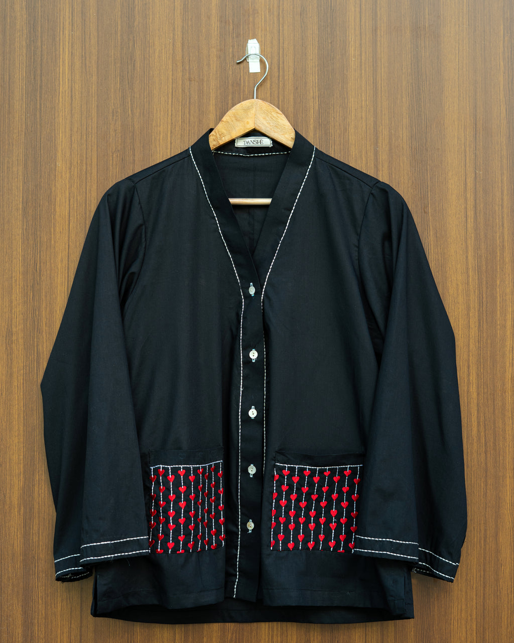 Red Heart Pocket Shirt