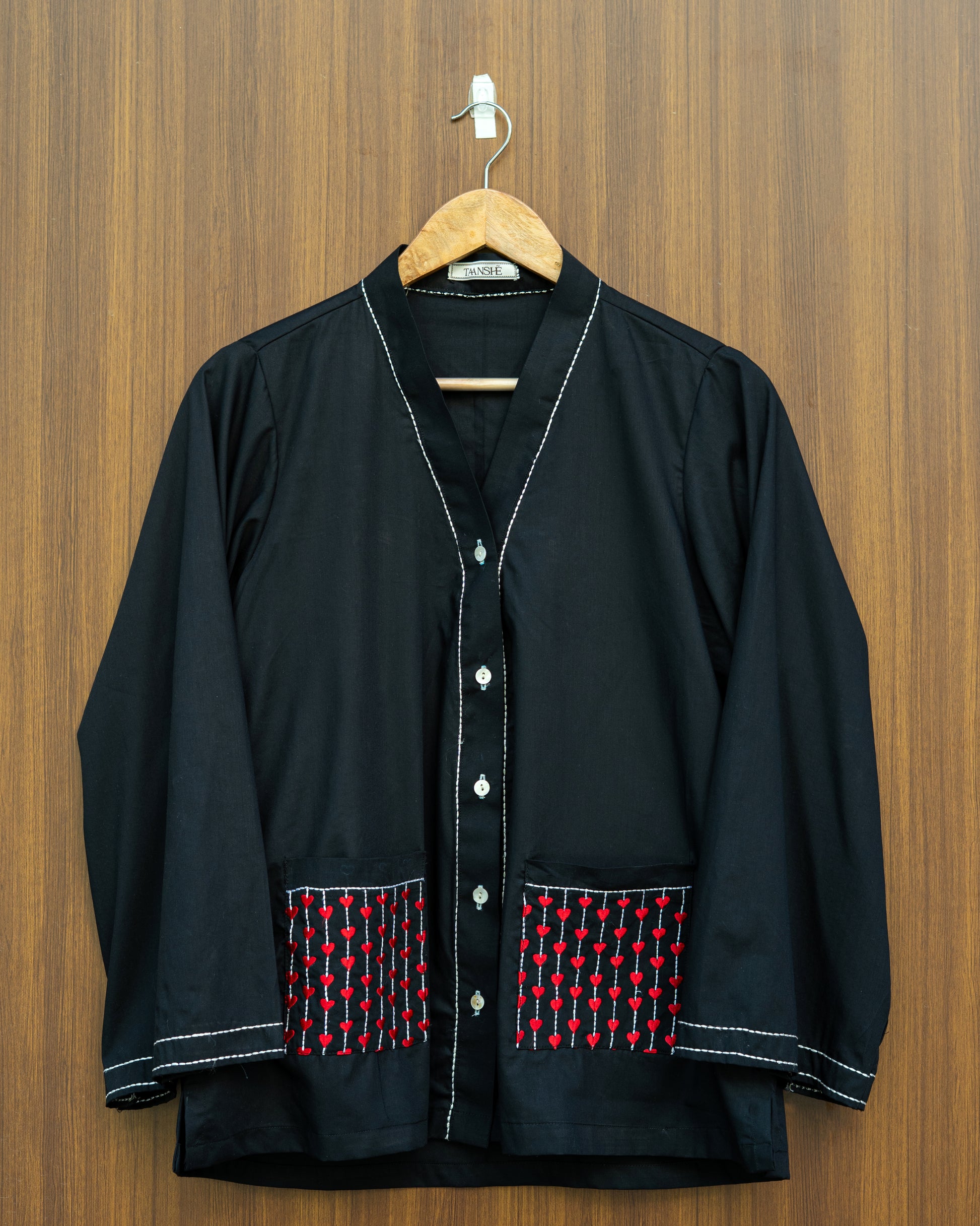 Red Heart Pocket Shirt