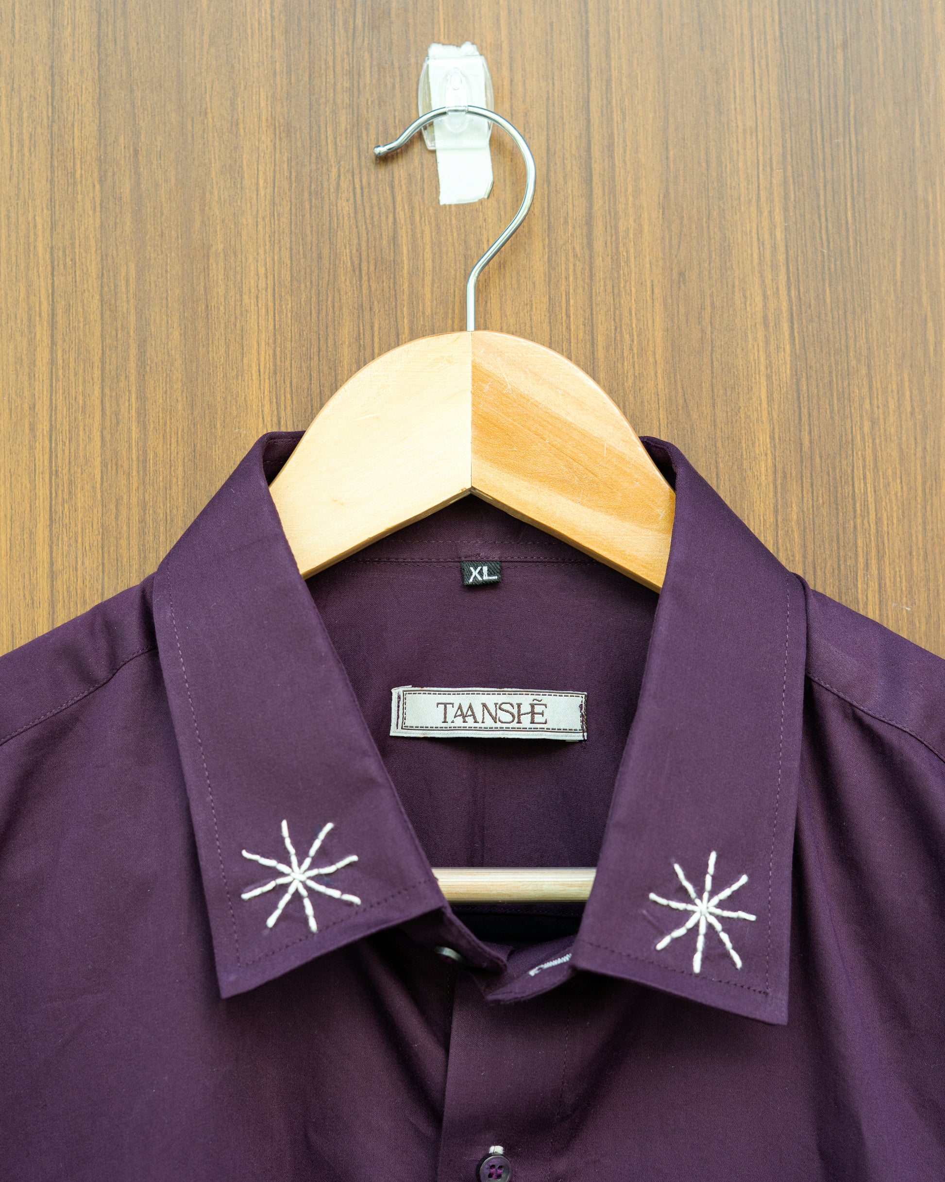 Violet Star Collar Shirt