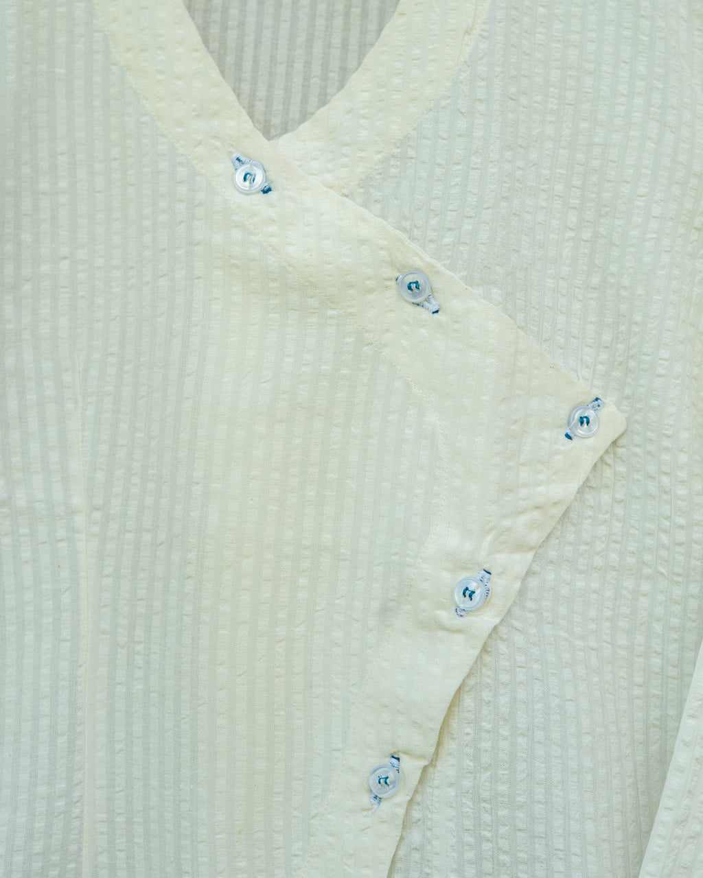 Textured Wrap Shirt