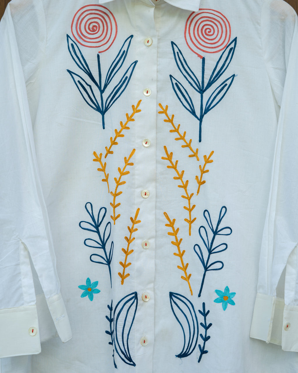 Botanical Stitch Shirt