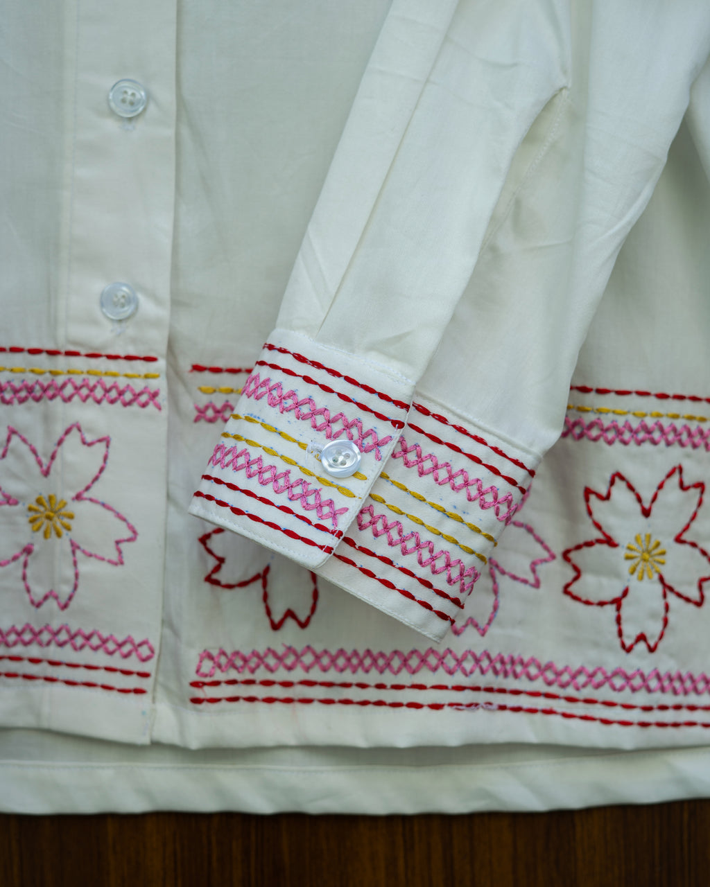 White Bloom Shirt