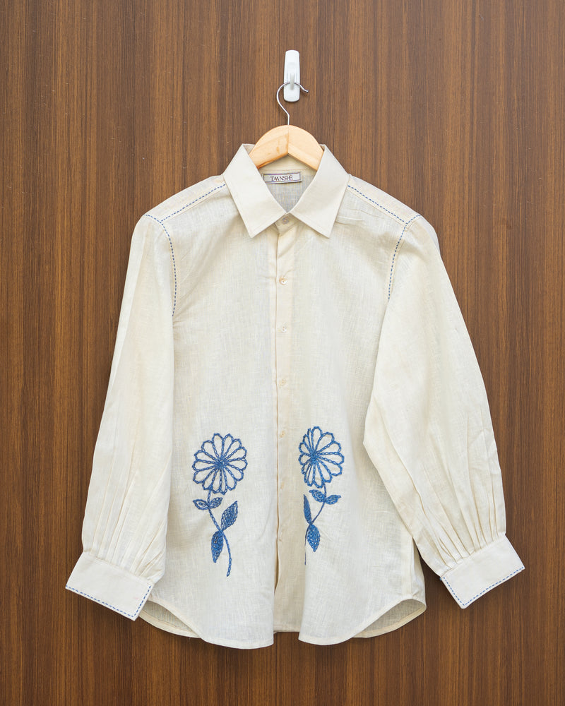 Indigo Daisy Shirt