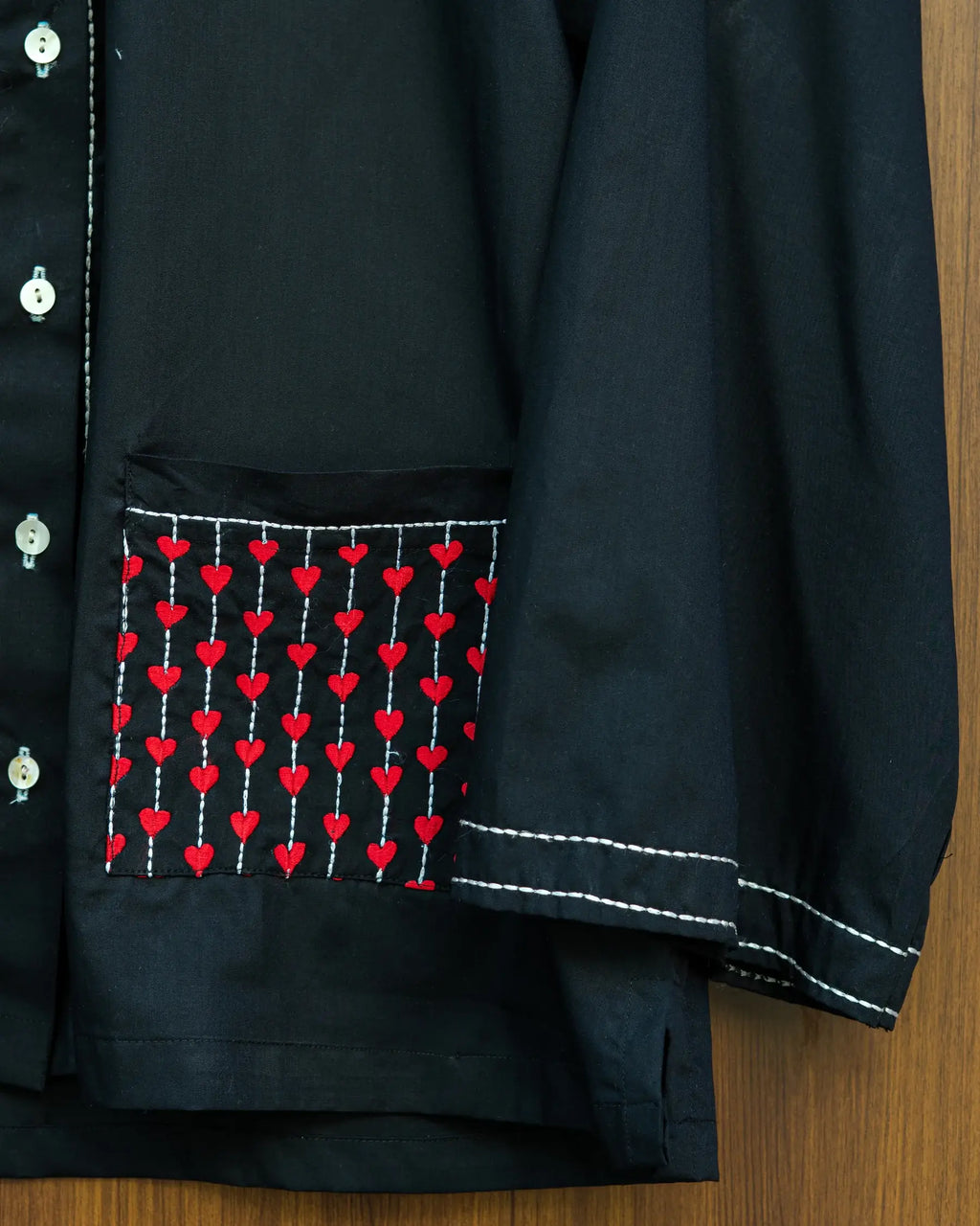 Red Heart Pocket Shirt