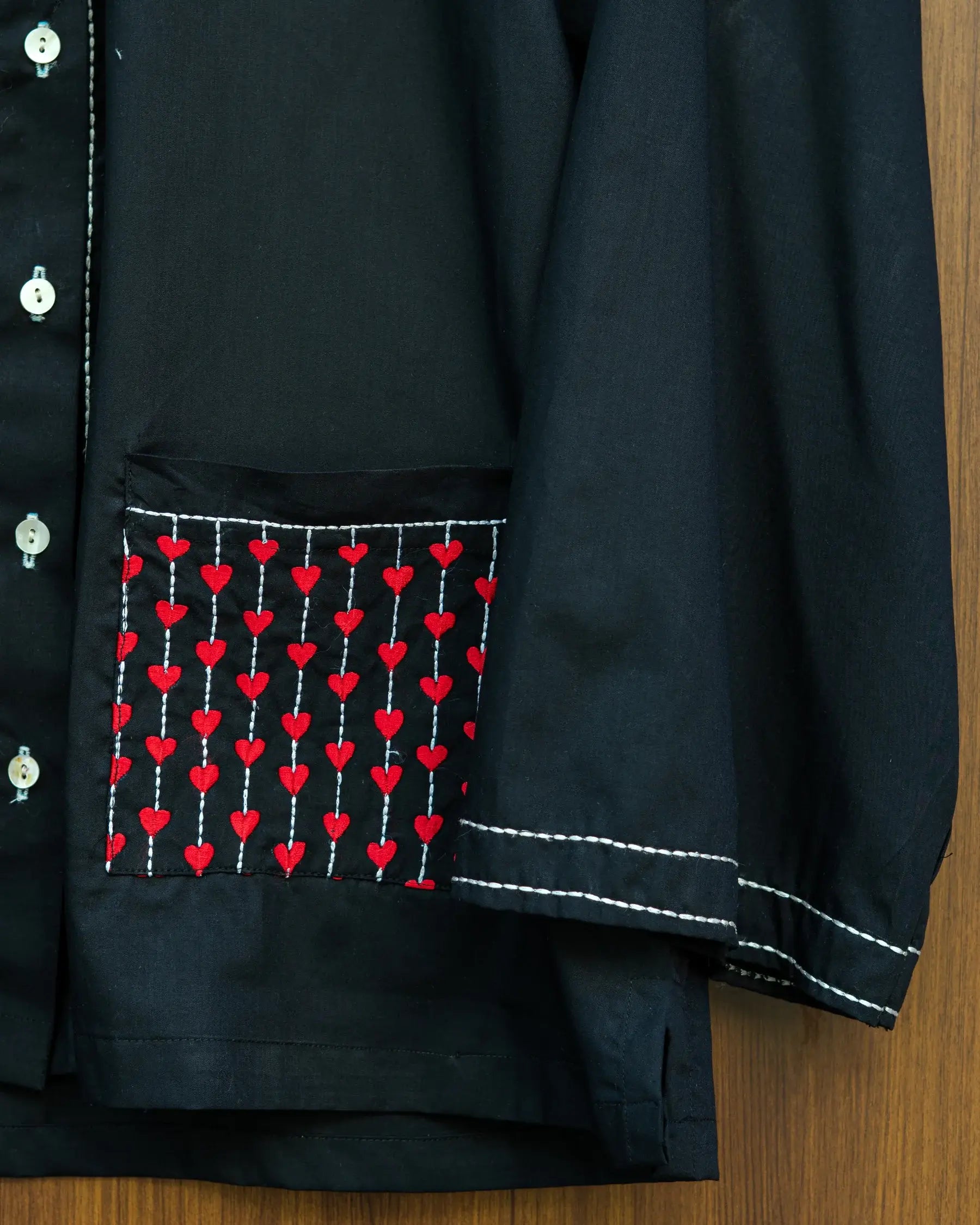 Red Heart Pocket Shirt