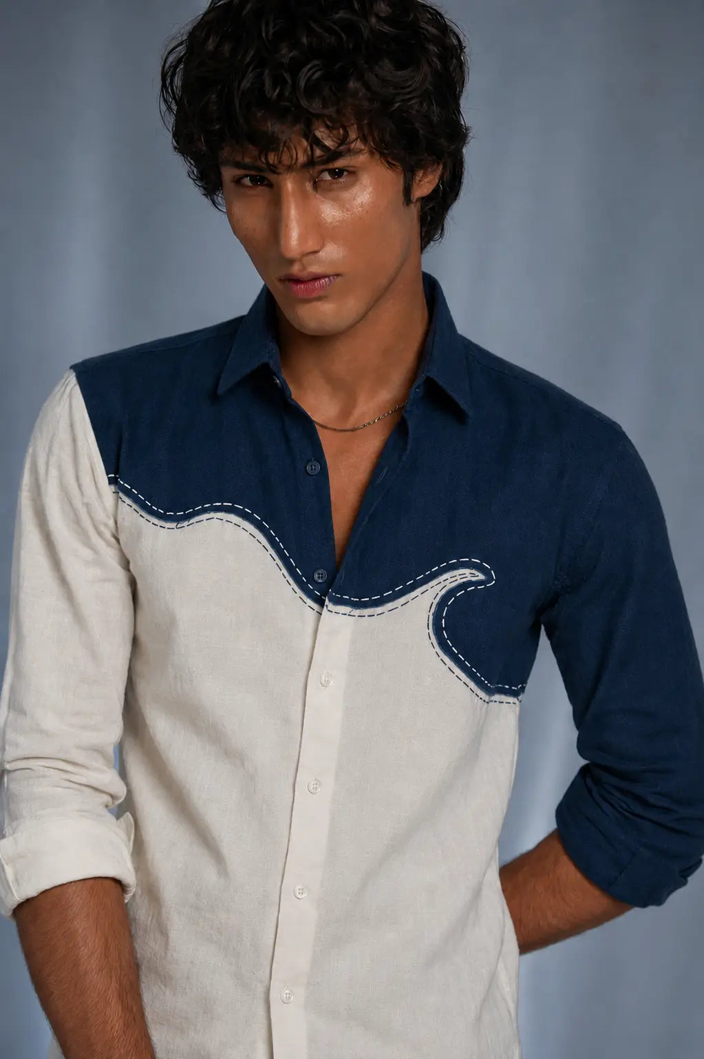 Ocean curve shirt