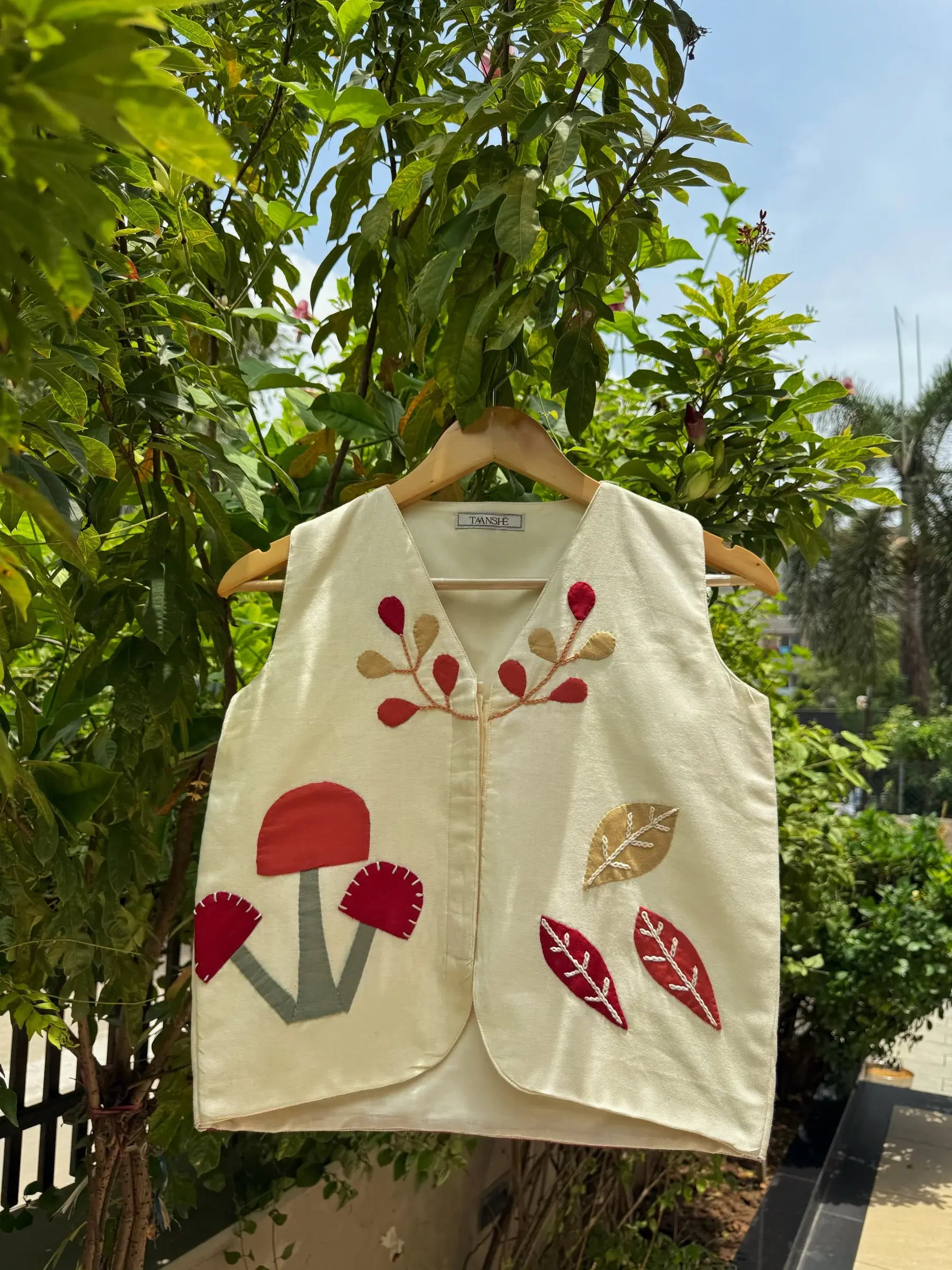 Wild Mushroom Peaks Vest