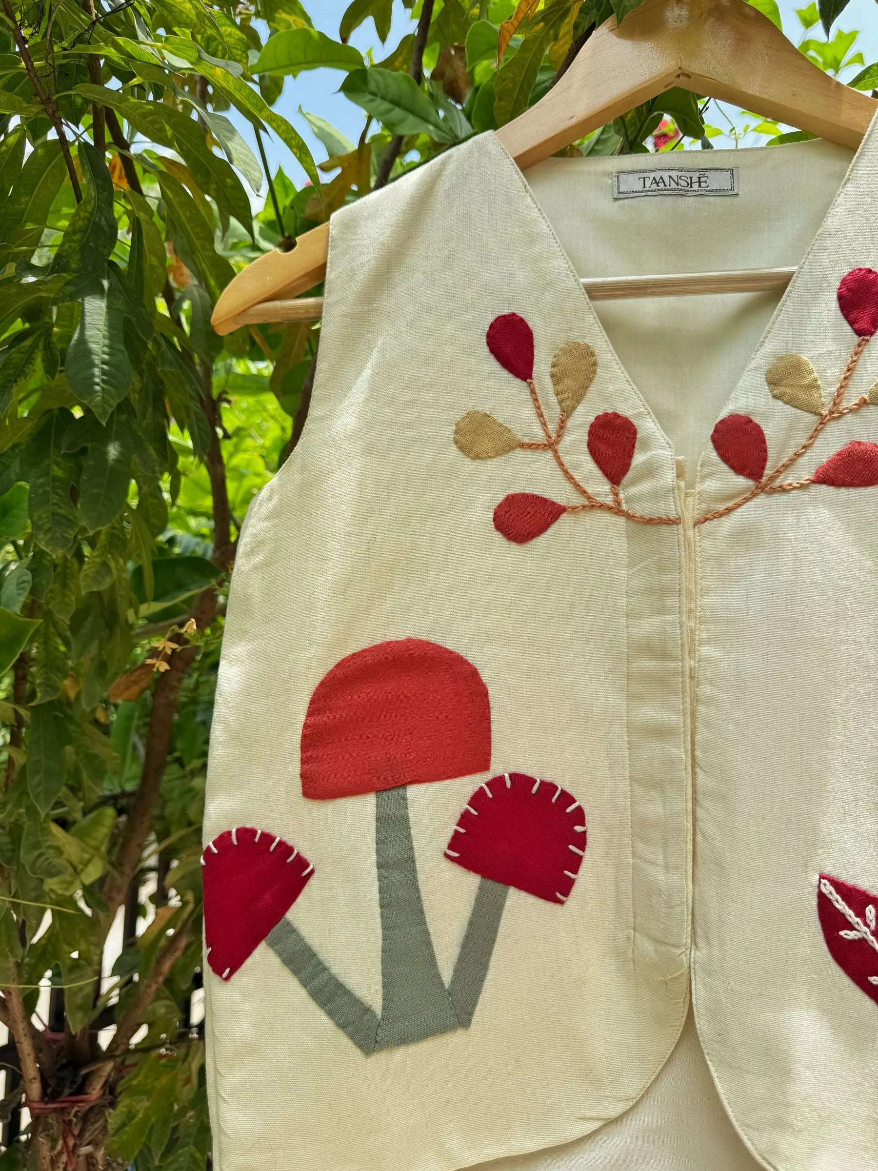 Wild Mushroom Peaks Vest