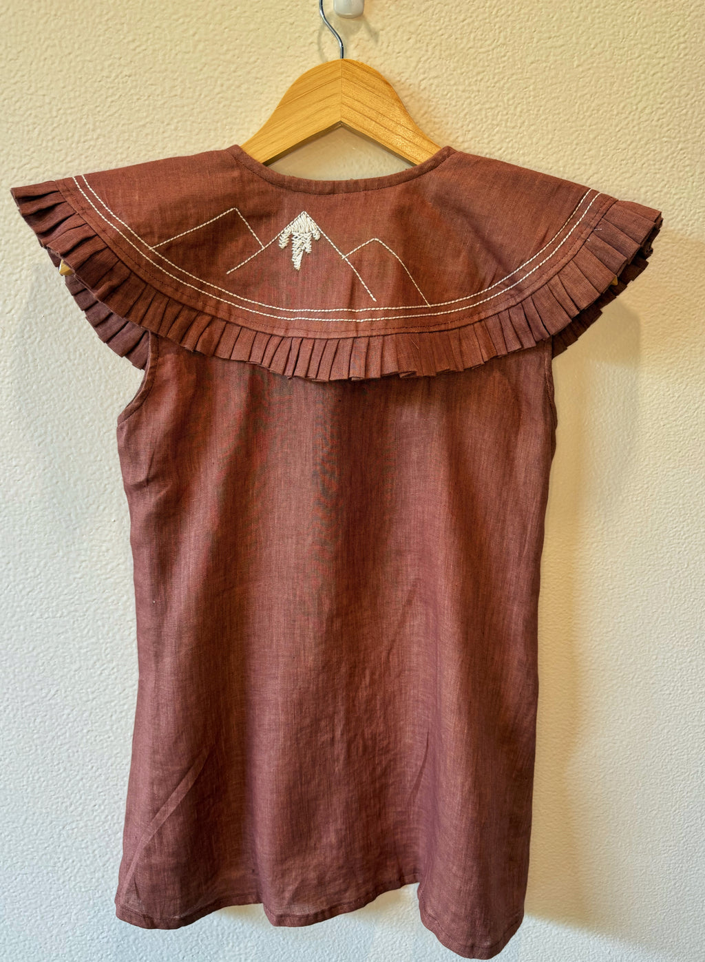 Meadow Ruffle Collar Top