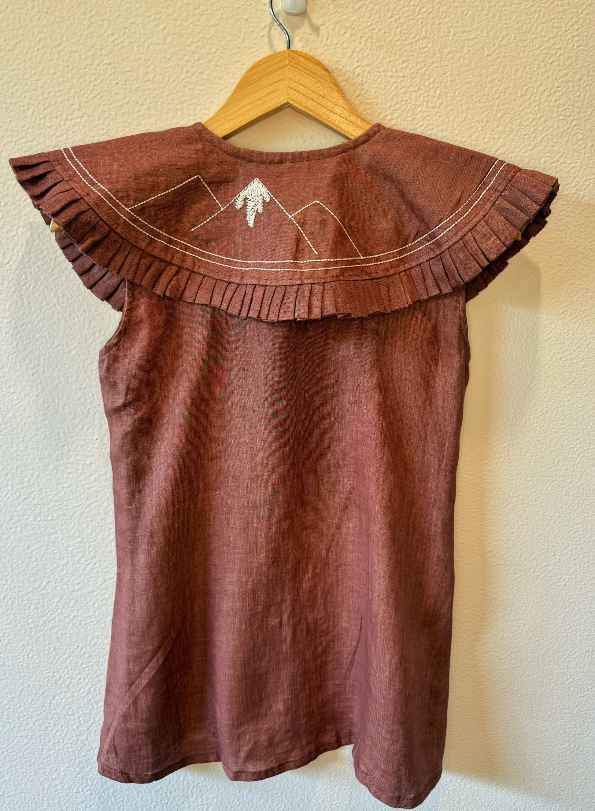 Meadow Ruffle Collar Top