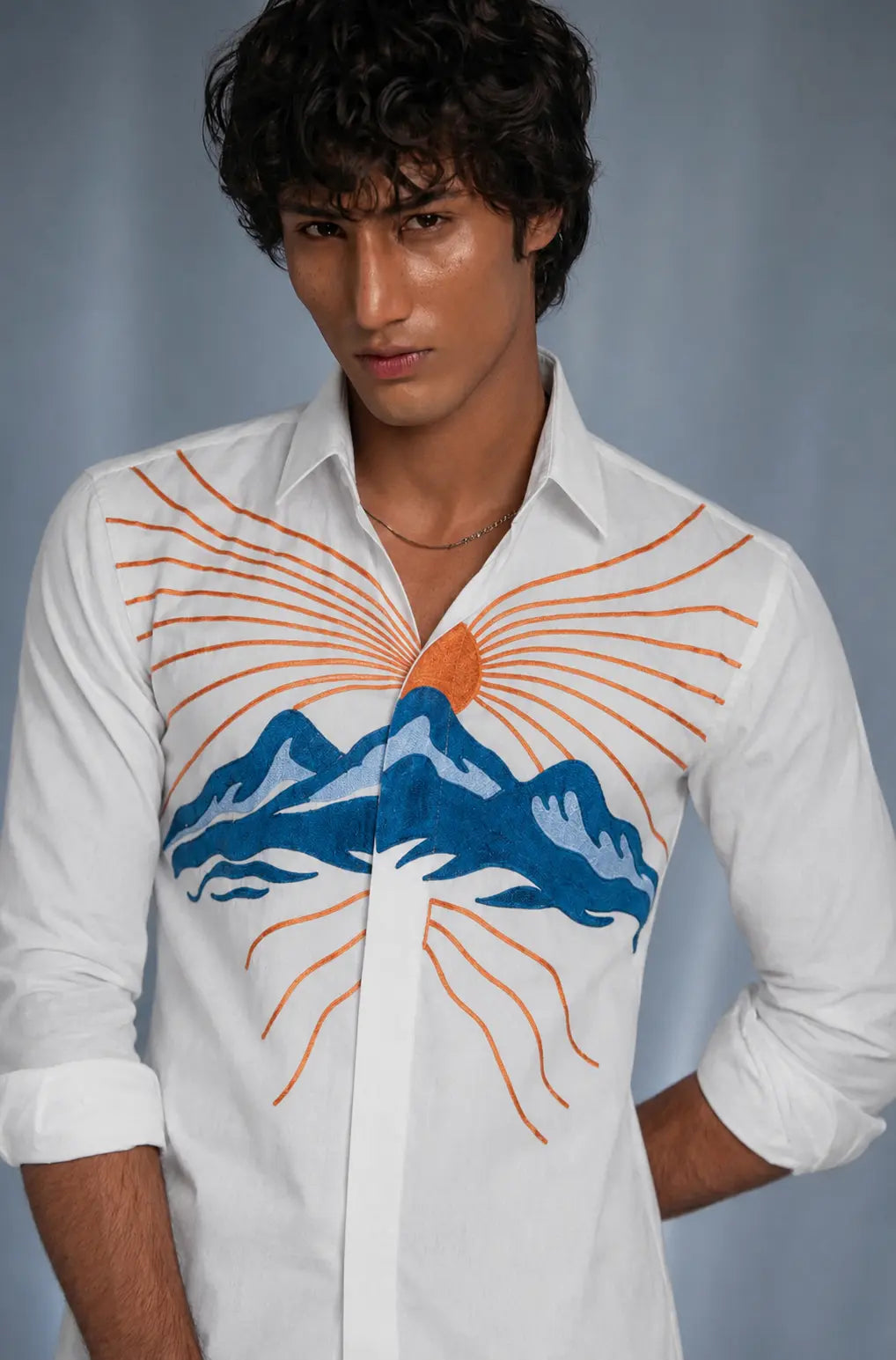 Sunrise over summit shirt