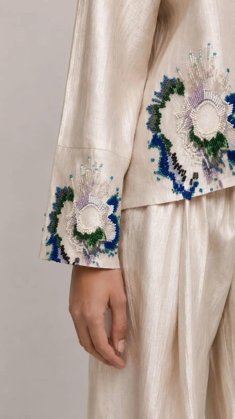 Ivory Bloom Co-ord Set