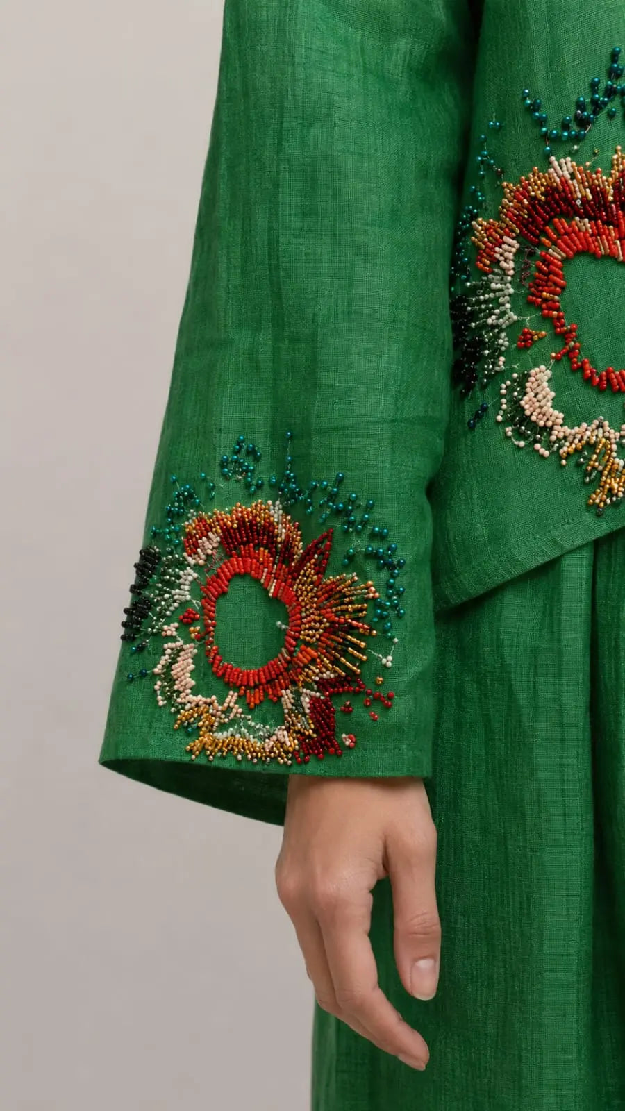Emerald Halo Co-ord Set