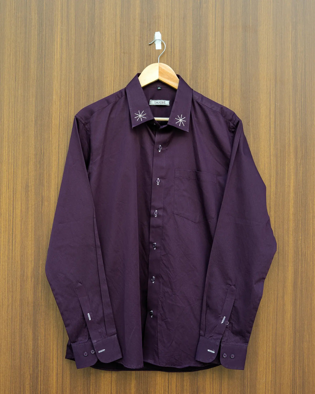 Violet Star Collar Shirt